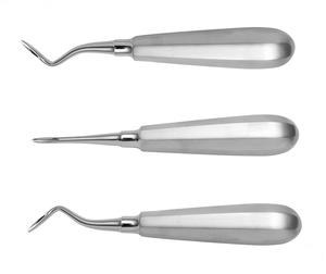 Mango hueco de acero inoxidable de alta calidad, elevador de raíz de luxación Bein, elevador Dental, extracto Dental de punta triangular izquierda y derecha - Product Image 6