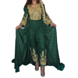 Vintage Ethnic Afghan Kuchi Dresses Traditional Party Wear with Vibrant Colors Lace Decoration for Pakistani Traditional Events - Product Image 1