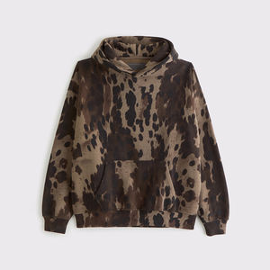 เสื้อฮู้ดโพลีเอสเตอร์ปักโลโก้ได้ตามต้องการสวมใส่สบายซักได้อย่างยั่งยืนสำหรับฤดูหนาวเทคนิคการพิมพ์ดิจิตอลและการย้อมธรรมดา - Product Image 1