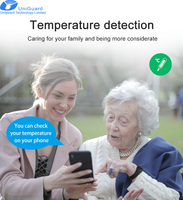 Détecteur de chute pour personnes âgées, bracelet GPS d'urgence, moniteur de fréquence cardiaque SpO2, SOS, IP67 pour seniors, santé personnelle des personnes âgées