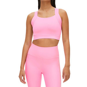 Meilleure qualité Vêtements de fitness Soutien-gorge de sport pour femmes Couleur unique Fabriqué en usine Workout Gym Soutien-gorge de sport pour femmes - Product Image 2