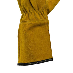 ถุงมือหนังวัวแท้กันน้ำ ป้องกันความร้อน สำหรับขับรถและเชื่อมโลหะ ลดราคาพิเศษ - Product Image 4