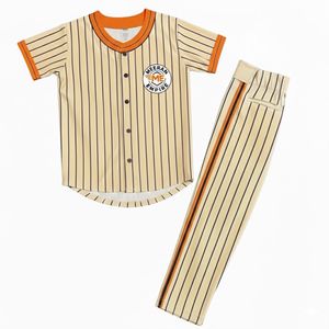 ชุดเบสบอลแบบมืออาชีพ ระบายอากาศได้ดี ผลิตจากโพลีเอสเตอร์ 100% ไซส์ใหญ่ ชุดเต็ม รับผลิตแบบ OEM พิมพ์ลายแบบซับลิเมชั่น ชุดยูนิฟอร์มซอฟต์บอลสำหรับทีม - Product Image 1