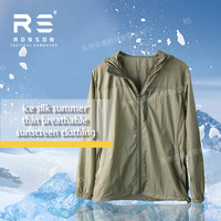 Manteau tactique personnalisé de camouflage de protection solaire anti-éruptions cutanées à séchage rapide pour l'extérieur avec vêtements de protection solaire de couleur RG/EMR anti-UV