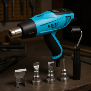 Hazet 1990N/6, Juego de Pistola de Calor, Kit de Seis Piezas - Product Image 3