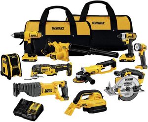 Nouveaux kits combinés sans fil au lithium-ion 20v Max, 15 pièces, outils électriques 18v - Product Image 1