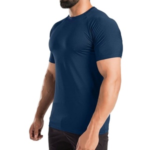 Camiseta Deportiva de Algodón 100% Personalizada con Diseño Sencillo, Cómoda para Correr, Trotar, Hacer Ejercicio, Compresión Atlética y Fisicoculturismo - Product Image 4