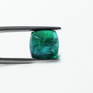 Émeraude zambienne naturelle de qualité supérieure, 5,82 carats, pierre de naissance de mai, taille coussin, couleur vert bleuâtre, pierre précieuse pour la fabrication de bagues et de pendentifs - Product Image 5