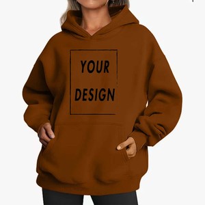 High Quality Custom Logo Blank Solid Heavyweight Cotton Zip up <b>Hoodie</b> Distressed Faux <b>Fur</b> Hood Cropped Hoodies - Product Image 4