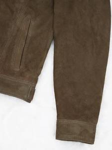 Corey เสื้อแจ็กเก็ตบอมเบอร์ผ้าใบสีเขียวมะกอกวินเทจระบายอากาศได้ดีชุดแฟชั่นฤดูหนาวของผู้ชายวัสดุที่อบอุ่น - Product Image 5