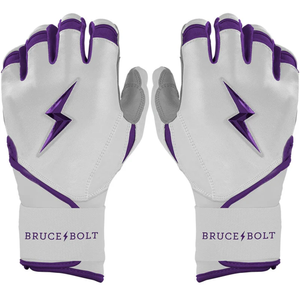 Guantes de Bateo de Béisbol BRUCEBOLT de Cuero Antideslizante con Logotipo y Diseño Personalizados, Calidad Profesional, Hechos con Cuero Premium - Product Image 1