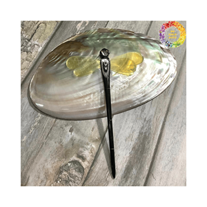 Sensación de lujo: cepillo de pelo de masaje de cuerno natural y broche de cuerno vintage-Precio competitivo para origen al por mayor Vietnam - Product Image 6