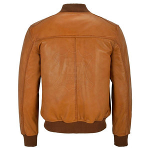 Design Your Own <b>Leather</b> Fashion <b>Jackets</b> High Quality <b>Men</b> Bomber <b>Leather</b> <b>Jacket</b> In Best Price Long Sleeve <b>Leather</b> <b>Jacket</b> - Product Image 6