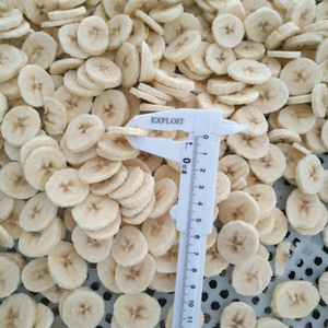 Rodajas de plátano congeladas al por mayor a granel listas para exportación internacional - Product Image 1