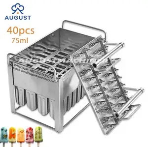 Commercial Milk Fruit Water Small Ice Cream lolly Machine Double Moulds Stainless Steel Hard Ice Cream Lolly Maker Machine