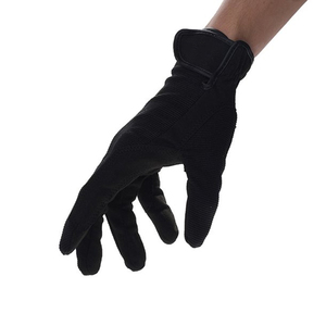 Gants tactiques personnalisables, couleur personnalisée, extérieur, hiver, pleine dextérité, équitation, poignet élastique, dos en tricot doux, spandex/coton - Product Image 4