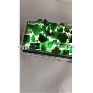 พลอยมรกตธรรมชาติเกรด AAA อัญมณีหลวมจากบราซิลรูปร่างผสมสีเขียวแวววาวได้รับการรับรองสำหรับการทำเครื่องประดับ - Product Image 5
