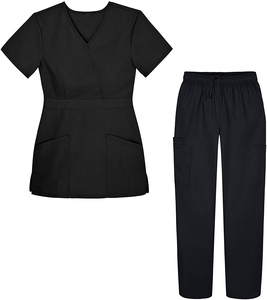 Infirmière personnalisée la plus exigeante Vêtements médicaux Infirmières Uniformes doux Scrubs d'hôpital Uniformes de médecins Scrubs médicaux féminins Costumes - Product Image 3