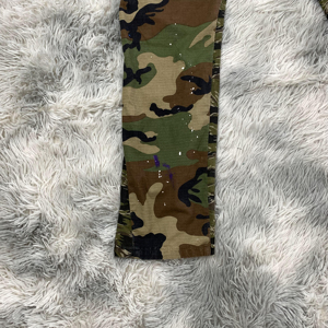 Nuevo 2025 hombres moda Streetwear salpicaduras pintura camuflaje hombres Cargo pantalones 2025 - Product Image 6