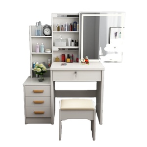 Wholesale <strong>Dressing</strong> <strong>Table</strong> With Led Mirror Makeup Vanities <strong>Dressing</strong> Mirror Modern <strong>Dressing</strong> <strong>Table</strong> Box <strong>Pine</strong> Furniture Wooden Home - Product Image 1