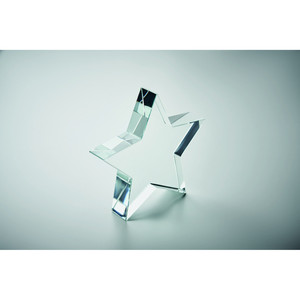 Medalla de placa de metal Starward Glass Star Award con impresión UV para obsequios de ferias o regalos de bienvenida - Product Image 4