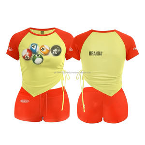 Conjunto de Dos Piezas de Ropa Urbana con Logotipo de Diseño Personalizado 2026, Camiseta y Pantalones Cortos para Hombre, Moda Urbana OEM, Verano, Mujer y Hombre - Product Image 4