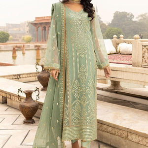 Costumes de pelouse Salwar Kameez, vente en gros, 2023 - Product Image 1