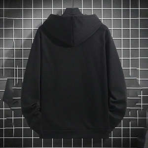 Sudadera con Capucha Extra Grande, Gruesa, Unisex, Estilo Desgastado, de Algodón Cómodo, Personalizada, Informal, para Hombre - Product Image 3