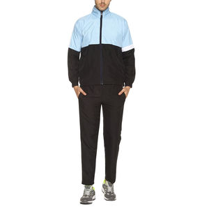 Conjunto de chándal cortavientos de peso pesado sólido con capucha para hombre, transpirable, respetuoso con el medio ambiente, servicio OEM de invierno al por mayor - Product Image 1