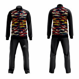 New Design Custom Logo High Quality Winter Plus Size Soccer Training Tracksuit for <b>Men</b> with Sublimation - Product Image 6
