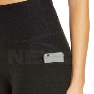 Pantalones cortos de Yoga transpirables de etiqueta privada para mujer, ropa deportiva para gimnasio, pantalones cortos de Yoga ligeros para mujer - Product Image 5