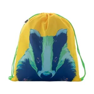 CreaDraw <b>Kids</b> RPET <b>Bag</b> Sustainable Promotional <b>Drawstring</b> Sportpacks for <b>Kids</b> - Product Image 1