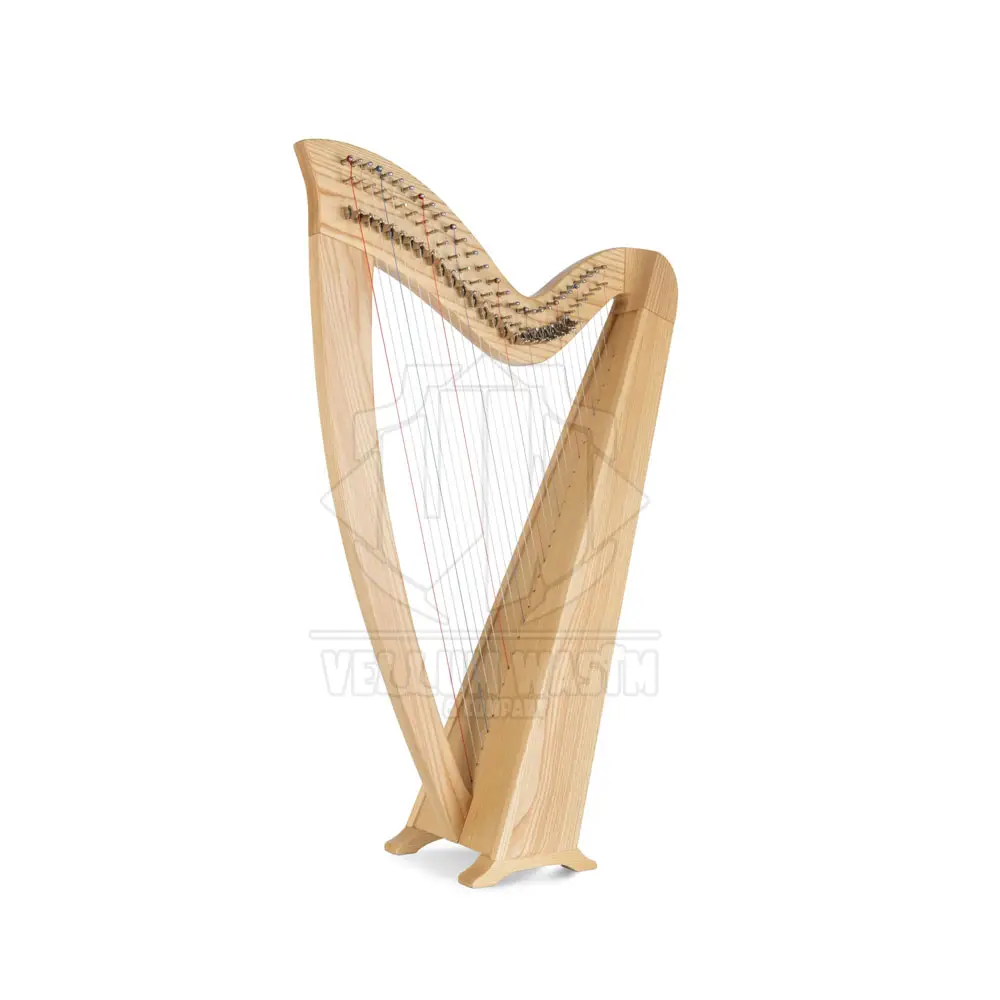 Novo 34 Cordas Alavanca Harpa De Madeira Natural Harpa Alavanca Harpa Irlandesa Para Venda