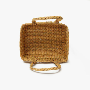 Bolsos de mano trenzados de jacinto de agua, hechos a mano, naturales, de fábrica en Vietnam, los más vendidos. - Product Image 3
