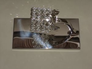 Porte-bougie artisanal finition nickel pour mariage et décoration intérieure, porte-bougie décoratif en métal - Product Image 6