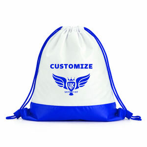 Wholesale National Flag Drawstring <b>Backpack</b> Lightweight Sports Gym Bag with Adjustable Shoulder Straps - Product Image 2