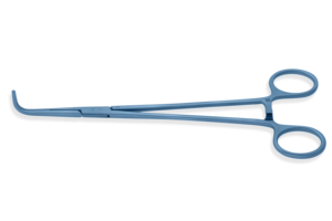 Fórceps O'Shaughnessy de 22cm de alta calidad, instrumento quirúrgico Premium con mordazas de acero inoxidable dentadas curvas y mango de anillo - Product Image 5