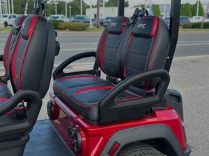 Voiturette de golf électrique tout-terrain robuste avec batterie 60V, certifiée CE, neuve, en vente à prix avantageux, directement de l'usine. - Product Image 5