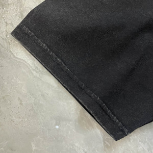 Personalizado Hombres Pantalones Cortos camiseta Conjunto Streetwear Lavado Desgastado Algodón de Gran Tamaño Unisex En Blanco Hombres Conjuntos de Verano - Product Image 5