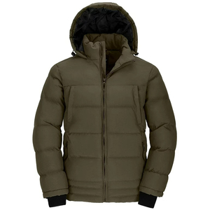 Veste polaire nouveau style à la mode pour hommes prix de gros veste d'hiver manteau col à capuche pour veste pour hommes - Product Image 1