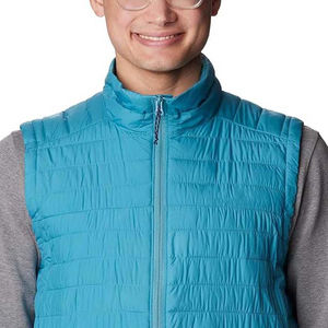 Vestes matelassées d'hiver personnalisées Gilet sans manches Mode légère Vente en gros Vestes matelassées imprimées OEM personnalisées High Street - Product Image 4