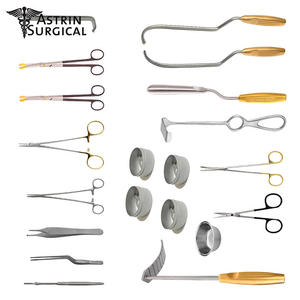 Juego de instrumentos de cirugía de mama de mamoplastia de 20 piezas de alta calidad, herramientas quirúrgicas manuales de acero inoxidable para aumento - Product Image 1