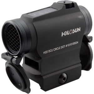 Mira Reflex Holosun HS515CU PARALOW con Punto y Círculo, Nueva y de Calidad - Negra - Product Image 6