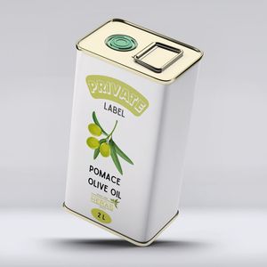 Aceite de Oliva Orujo Etiqueta Privada Lata 2L Español para cocinar y freír - Product Image 2