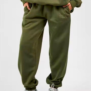 Ensemble de survêtement d'hiver personnalisé de haute qualité pour femme, en coton épais, respirant et antibactérien, grandes tailles - Product Image 5