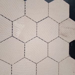 NaturaBlend-Mosaico de cerámica hexagonal de 73mm, mosaico vitrificado de cuerpo completo mate para paredes de dormitorio, paredes decorativas en salas de estar - Product Image 5