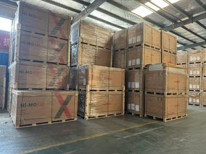 Nuevo Panel Solar Bifacial Longi Hi Mo 6 7 550W 570W 580W 585 W 600W Panel Fotovoltaico de Vidrio Dual Módulo Pv - Product Image 6