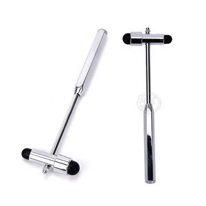 Martillo de percusión Taylor en forma de T de alta calidad, herramienta Médica Quirúrgica de reflejo de diagnóstico neurológico, etiqueta privada Manual de acero - Product Image 4