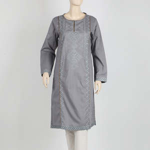 2024 2025, superventas, ropa india y paquistaní lista para usar, Kurti Kameez bordada para mujer, venta al por mayor, moda india pakistaní - Product Image 4