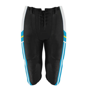 Uniformes de fútbol americano de poliéster de primera calidad unisex personalizados al por mayor ropa deportiva hecha en fábrica con mangas cortas - Product Image 3